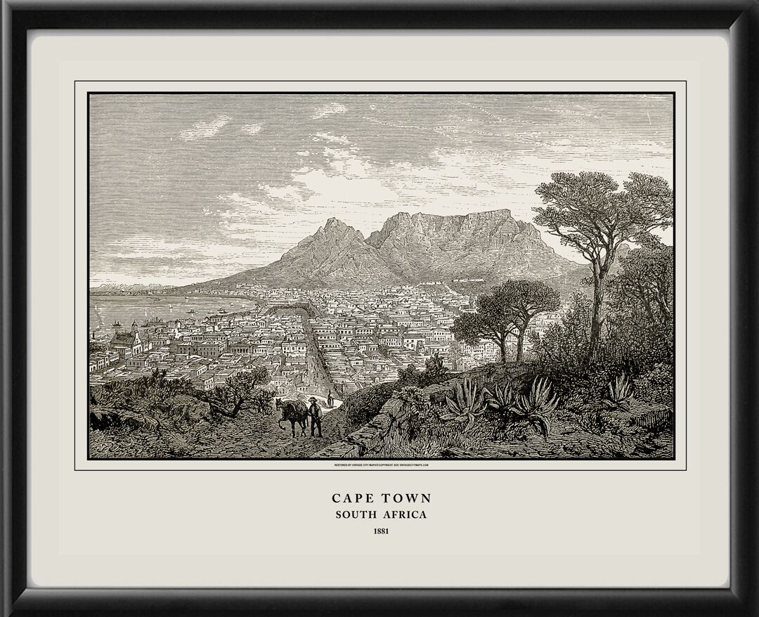 Cape Town South Africa 1881 Seven Years in South Africa Giovanni Varrone