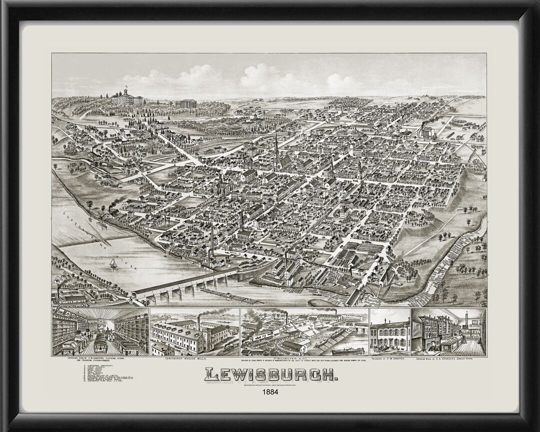 Lewisburg PA 1884