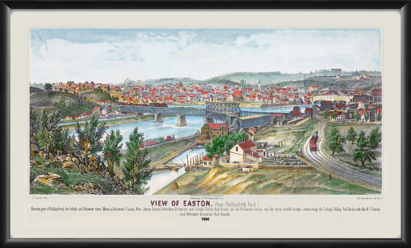 Easton PA 1860