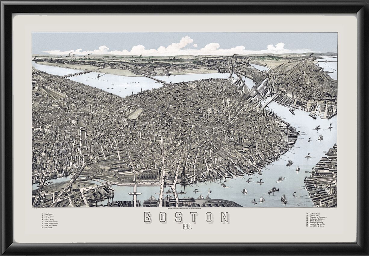 Boston MA 1899 Downs TM
