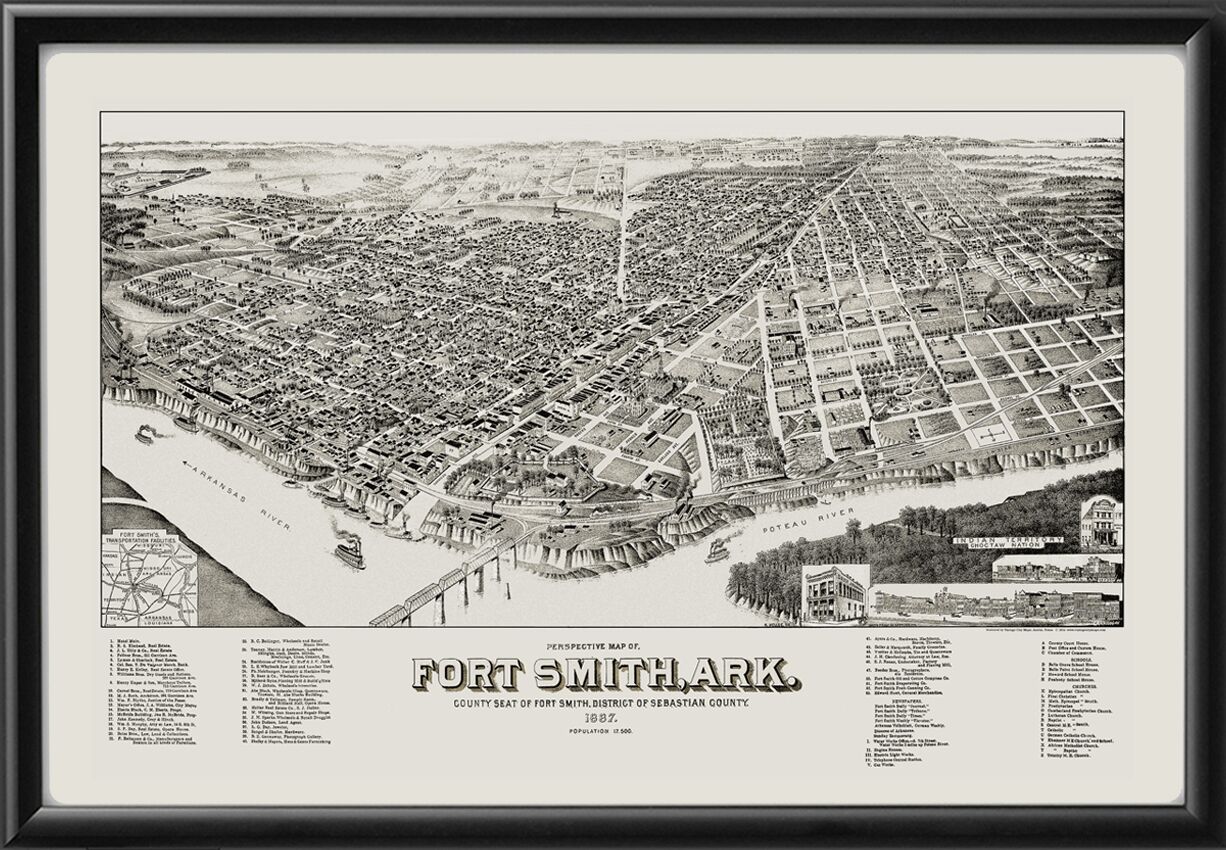 Fort Smith AR 1887Wellge TM