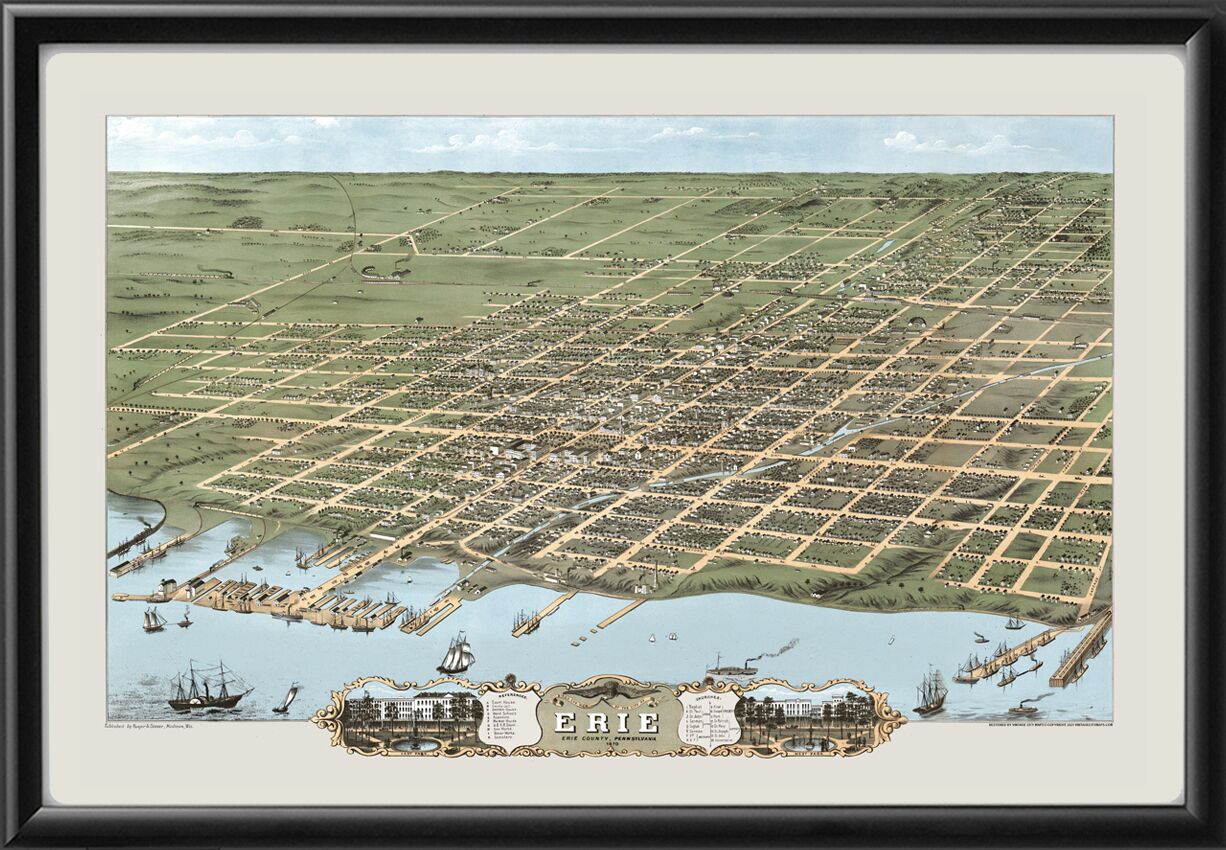 Erie PA 1870