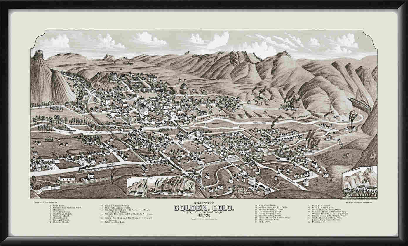 Golden CO 1882