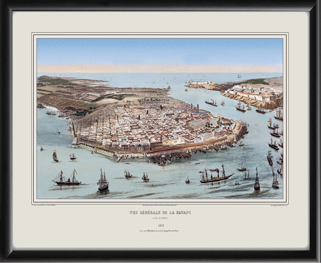 Havana Cuba 1851 John Bachmann