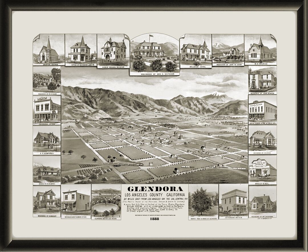 Glendora CA 1888