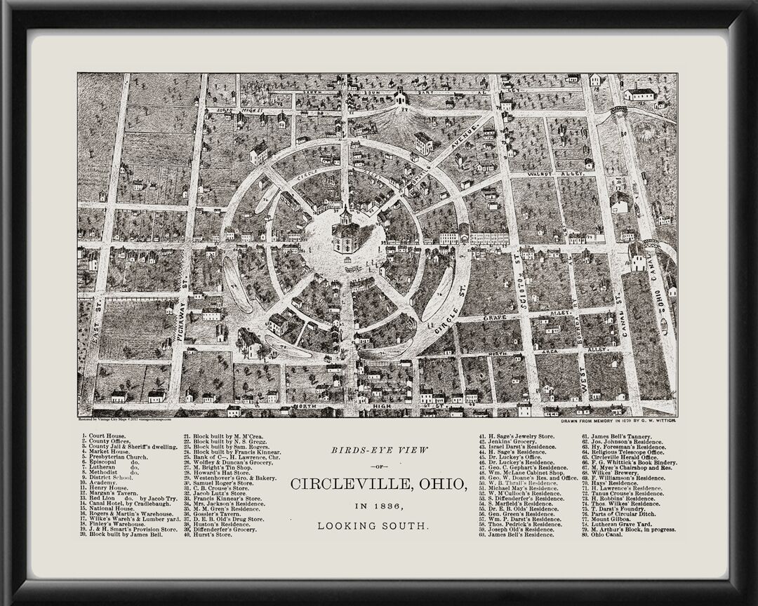 Circleville OH 1836