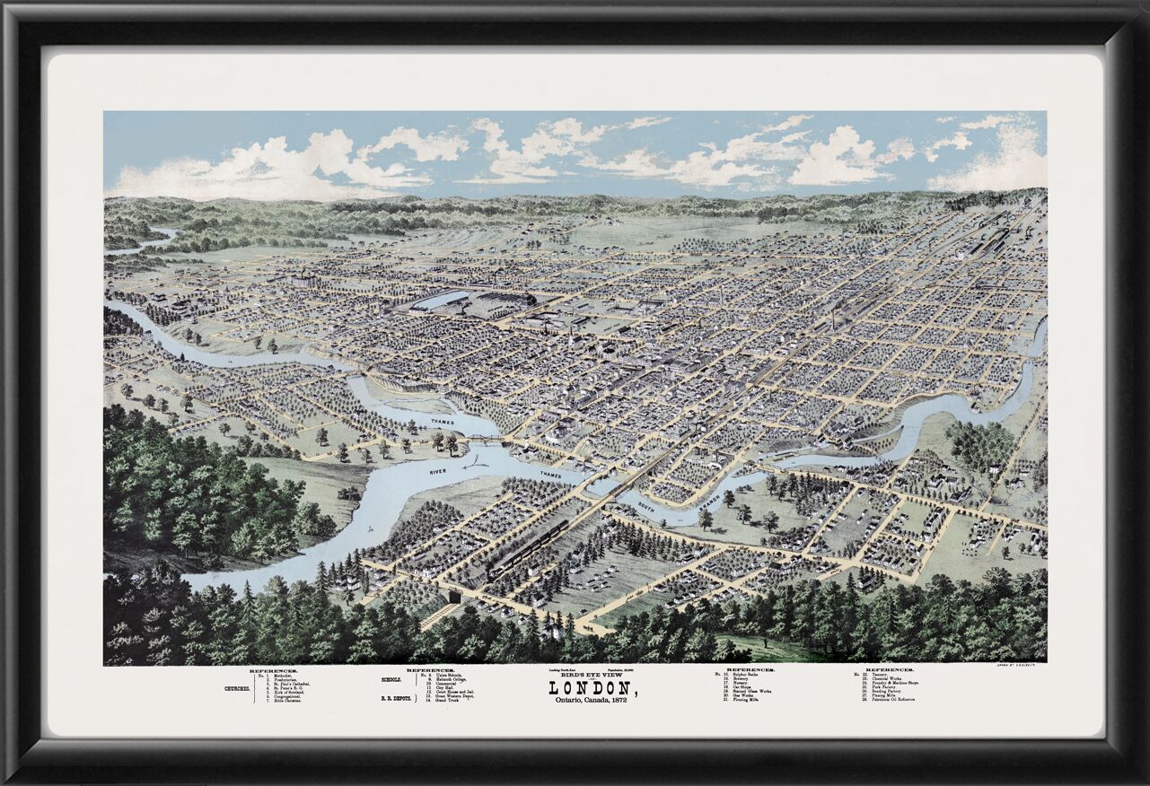 London Ontario Canada 1872