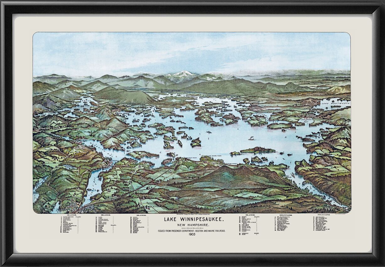 Lake Winnipesauke 1903 TM