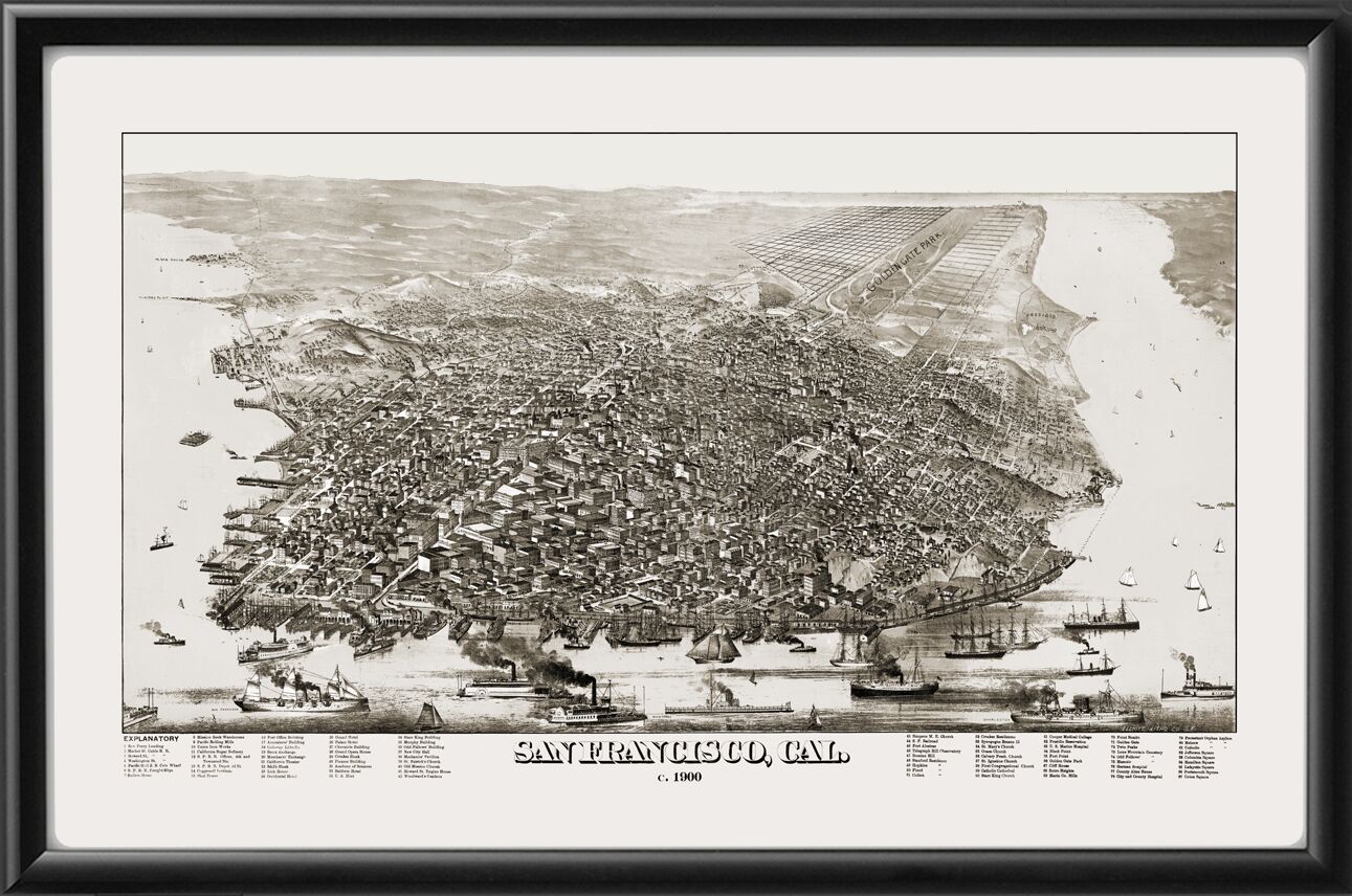 San Francisco CA 1900