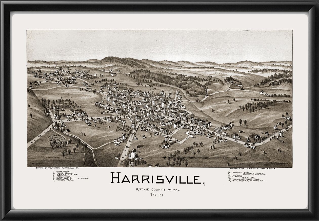 Harrisville WV 1899