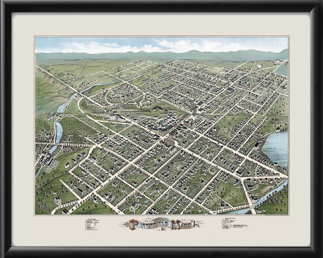 Pittsfield MA 1876 HHBailey&JCHazen TM