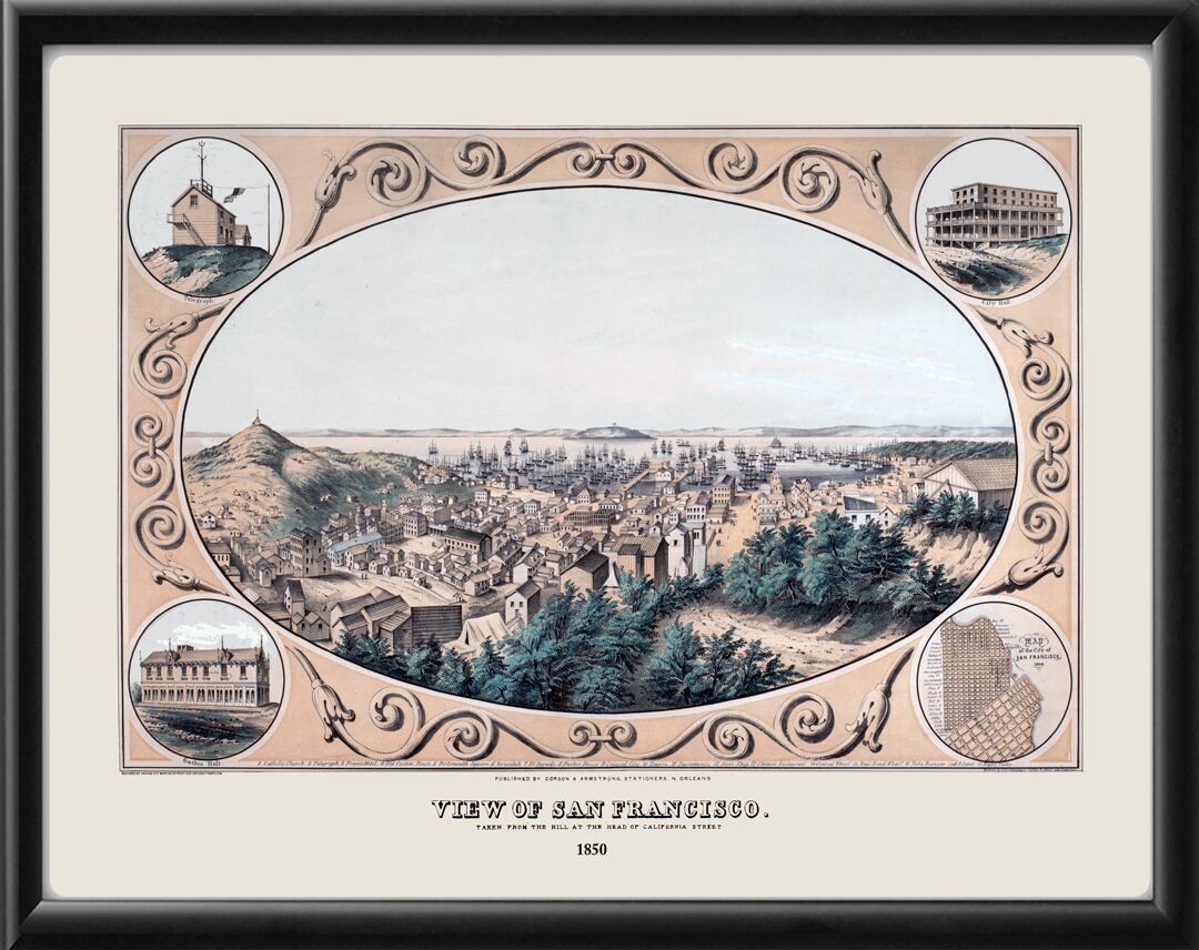San Francisco CA 1850