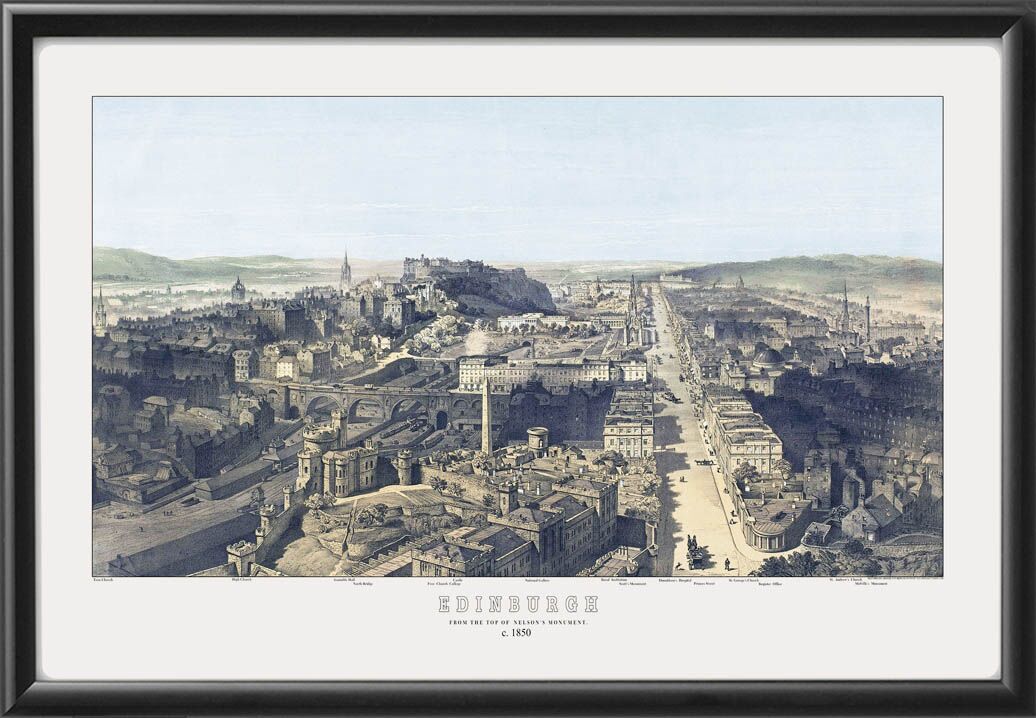 Edinburgh Scotland 1850 (2)