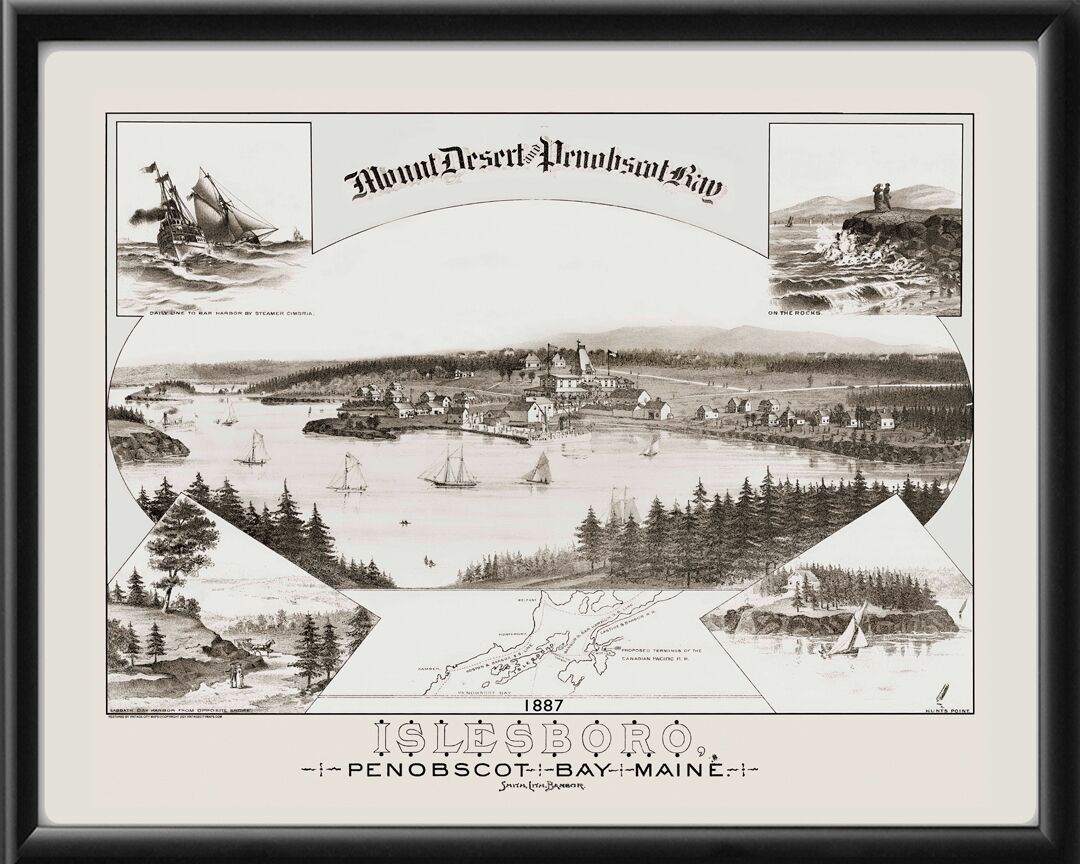 Isleboro Penobscot ME1887 TM