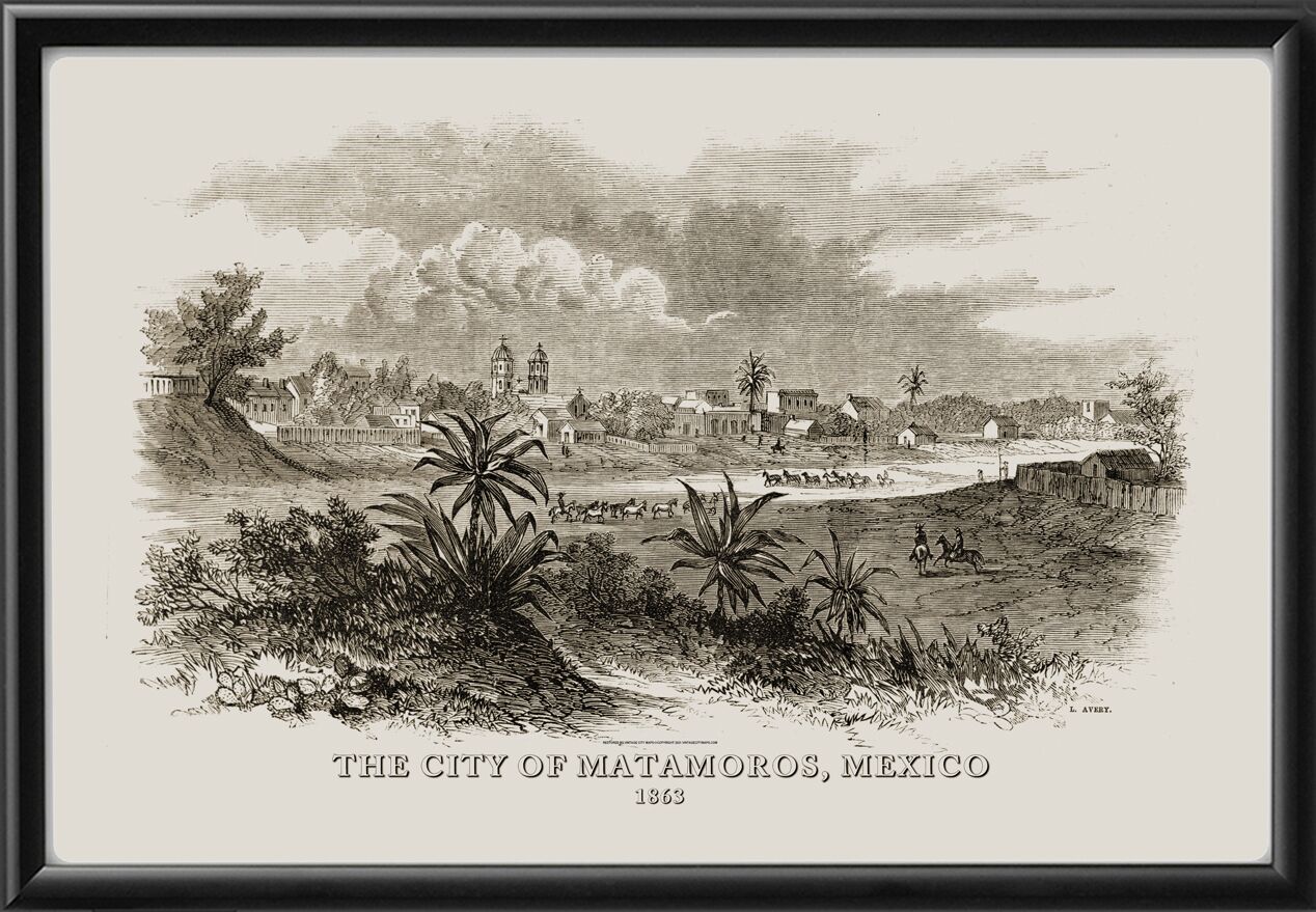Matamoros Mexico 1863