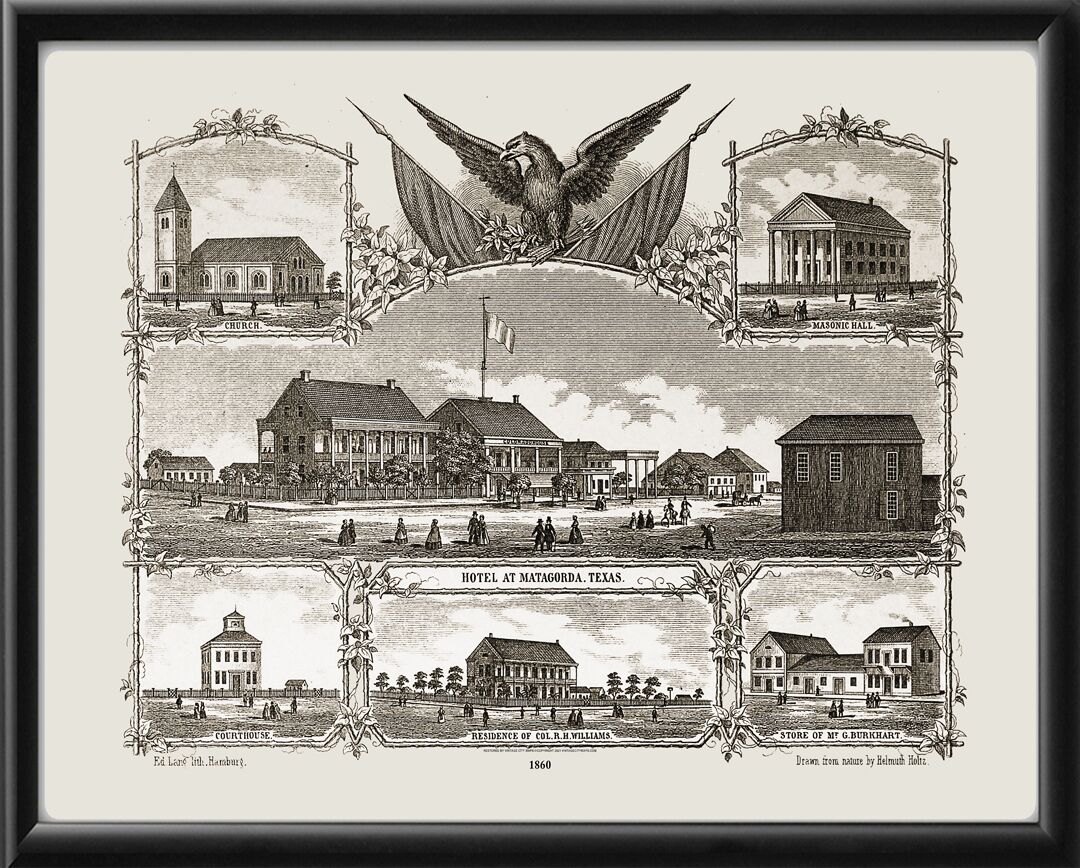 Matagorda TX 1860 - 2