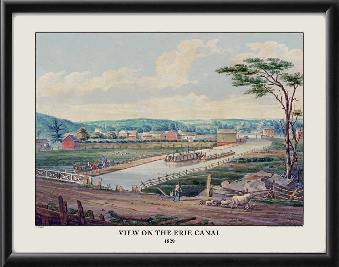 Erie Canal NY 1829