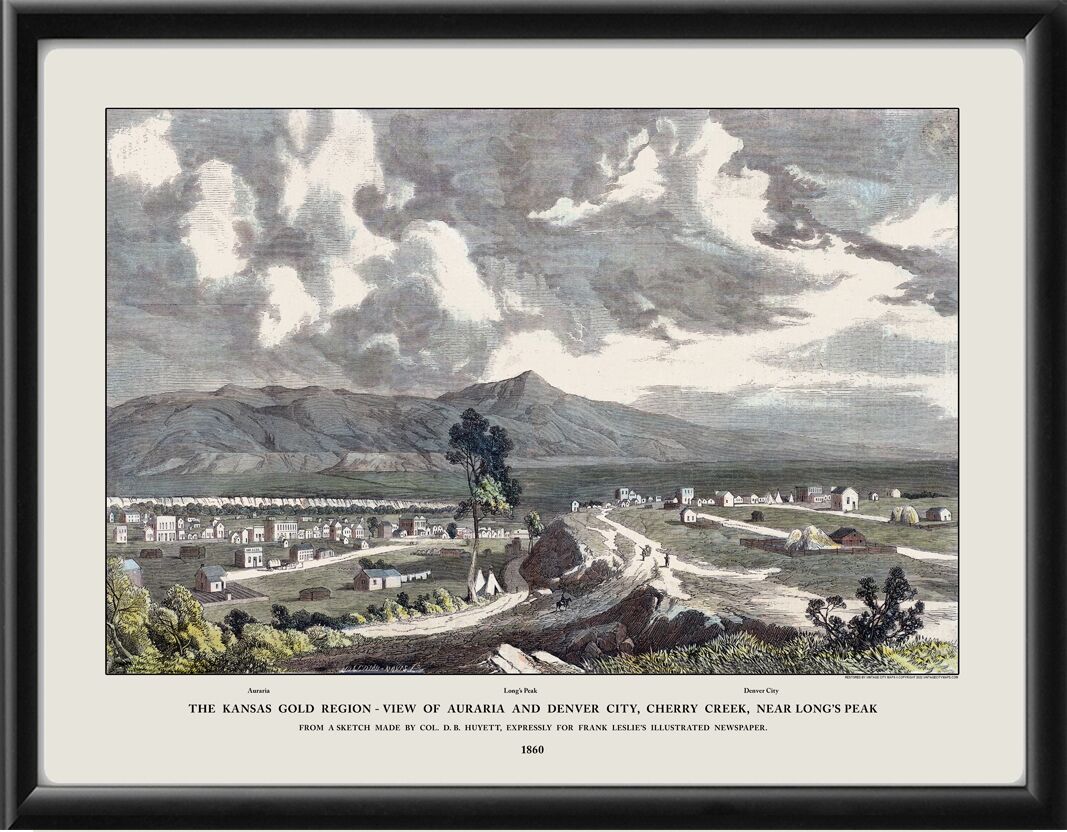Auraria - Denver CO 1860
