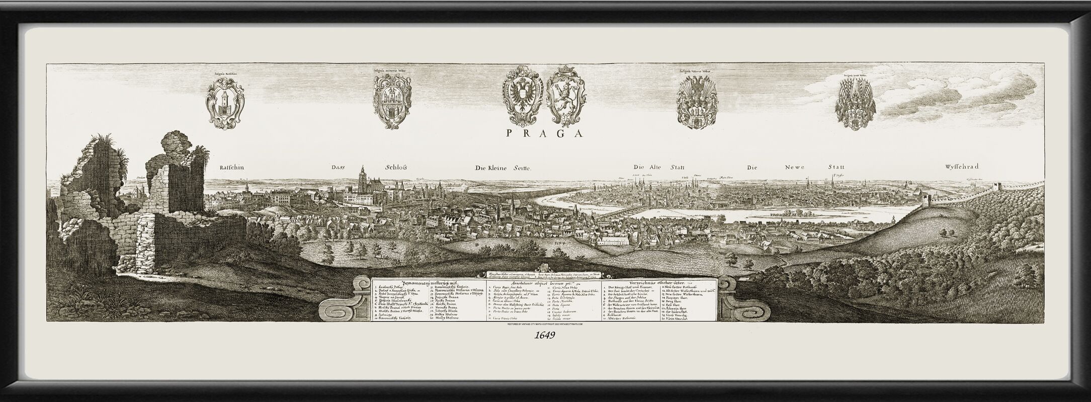 Prague Czech Republic 1636