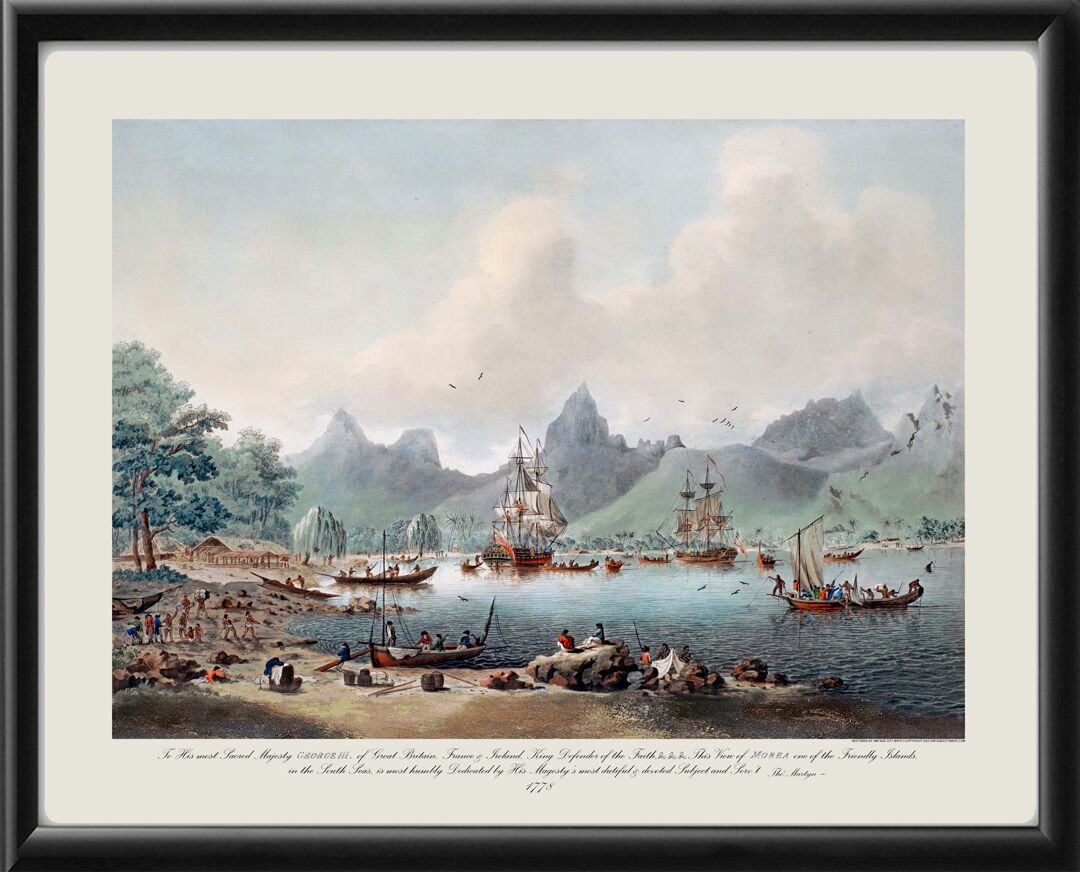 Moorea French Polynesia 1778