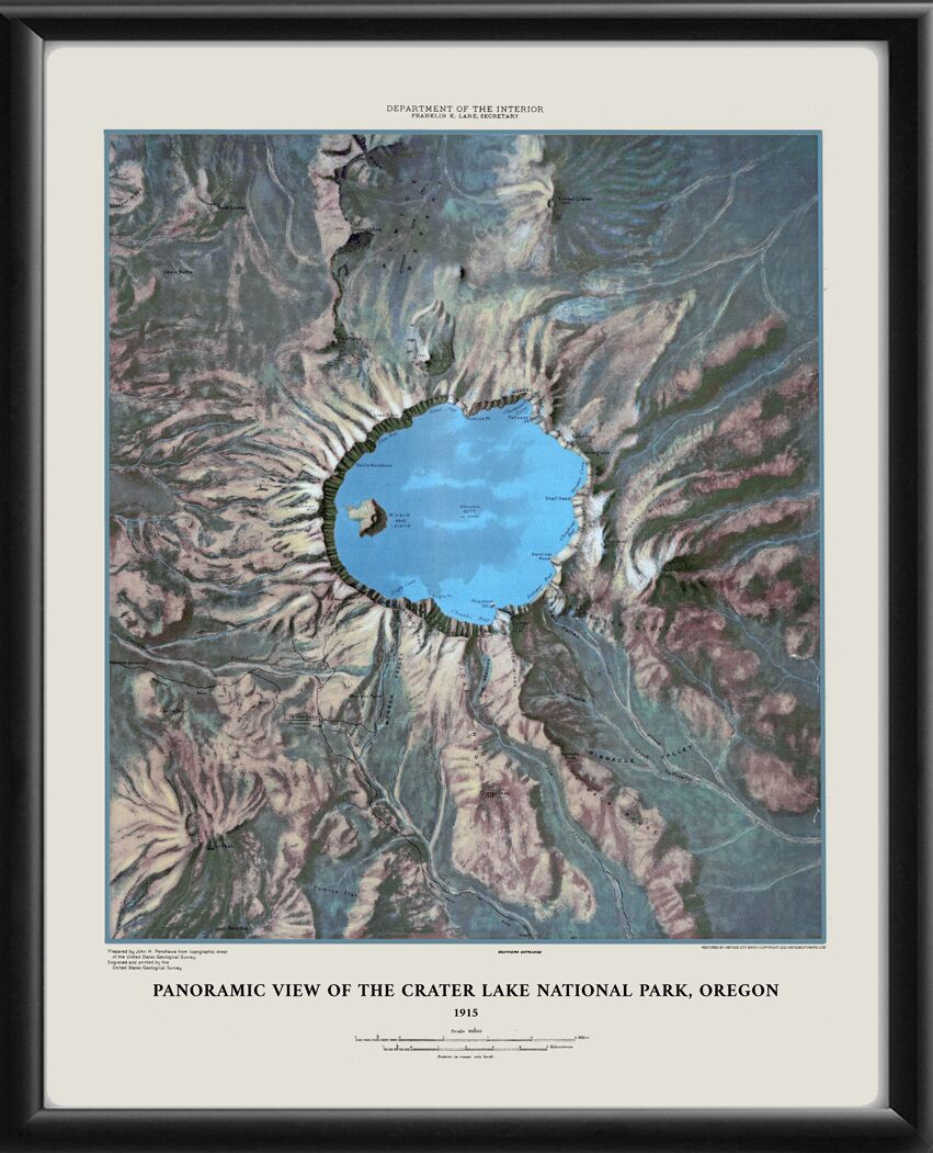 Crater Lake National Park 1915