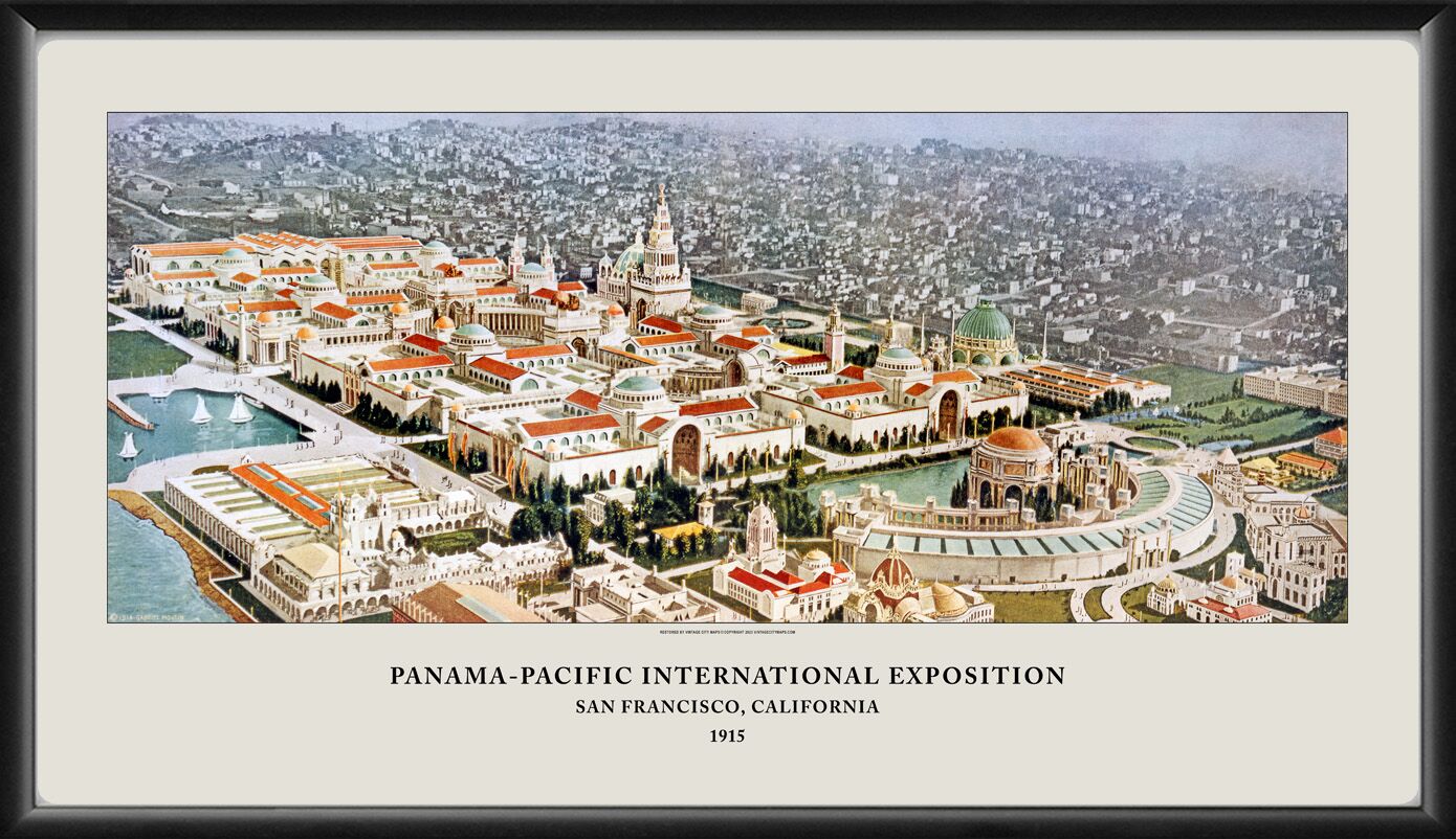 San Francisco - Panama-Pacific International Exhibition CA 1915