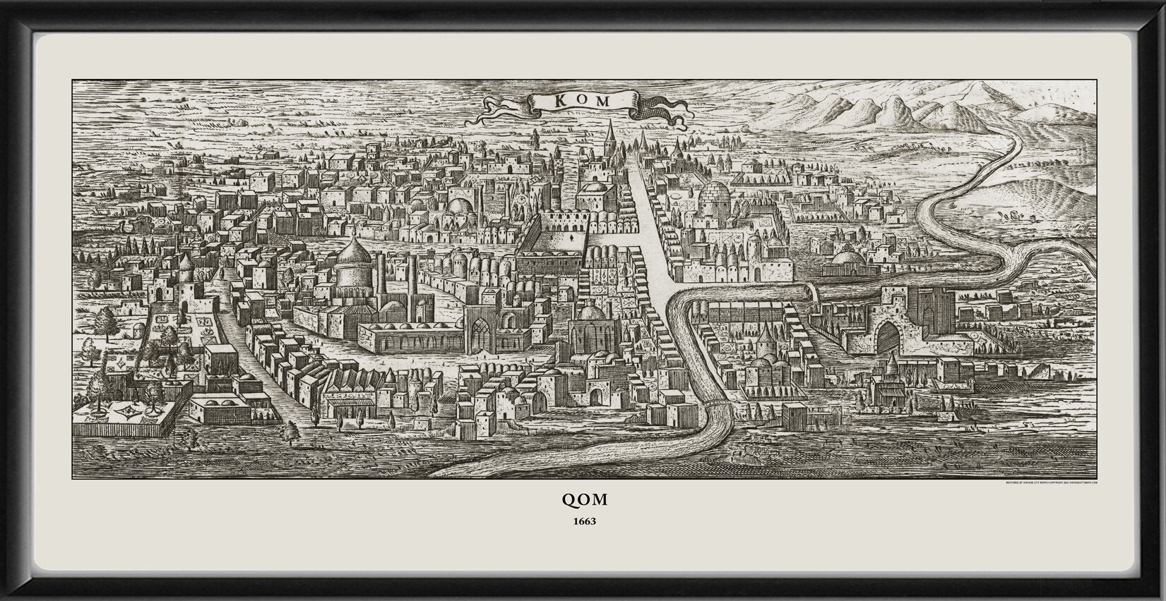 Qom Iran 1663