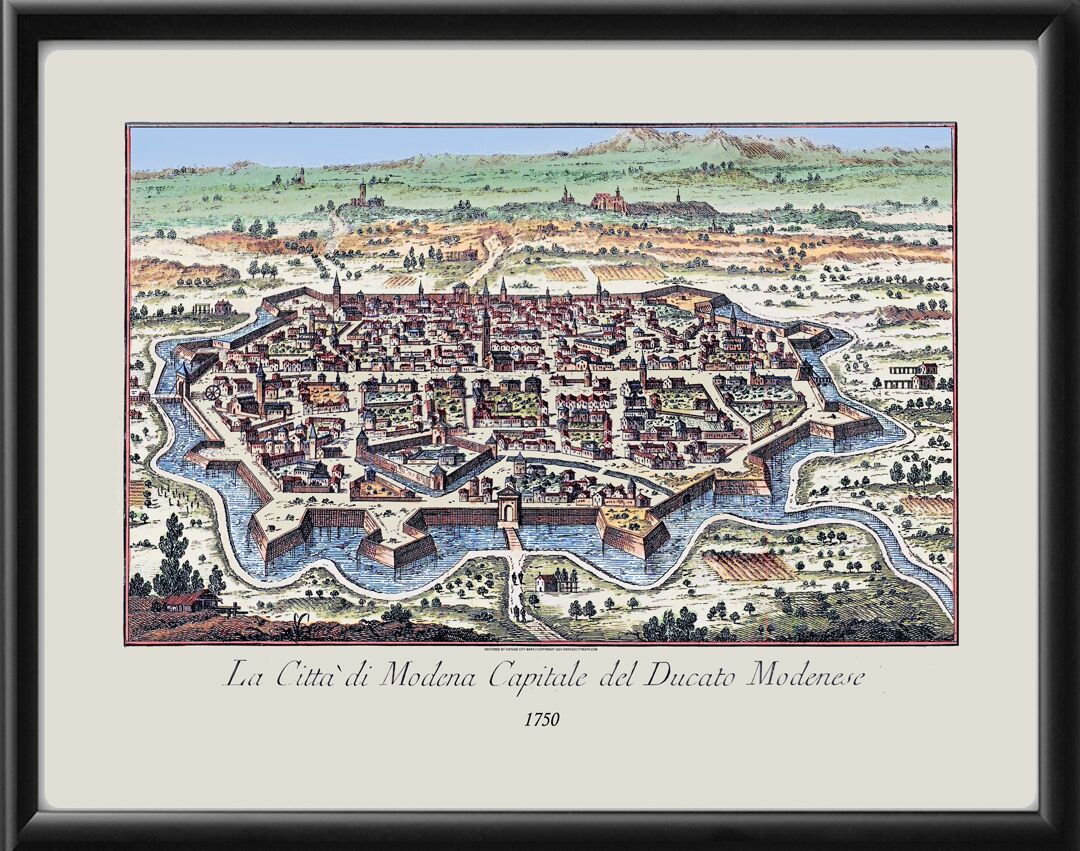Modena Italy 1750