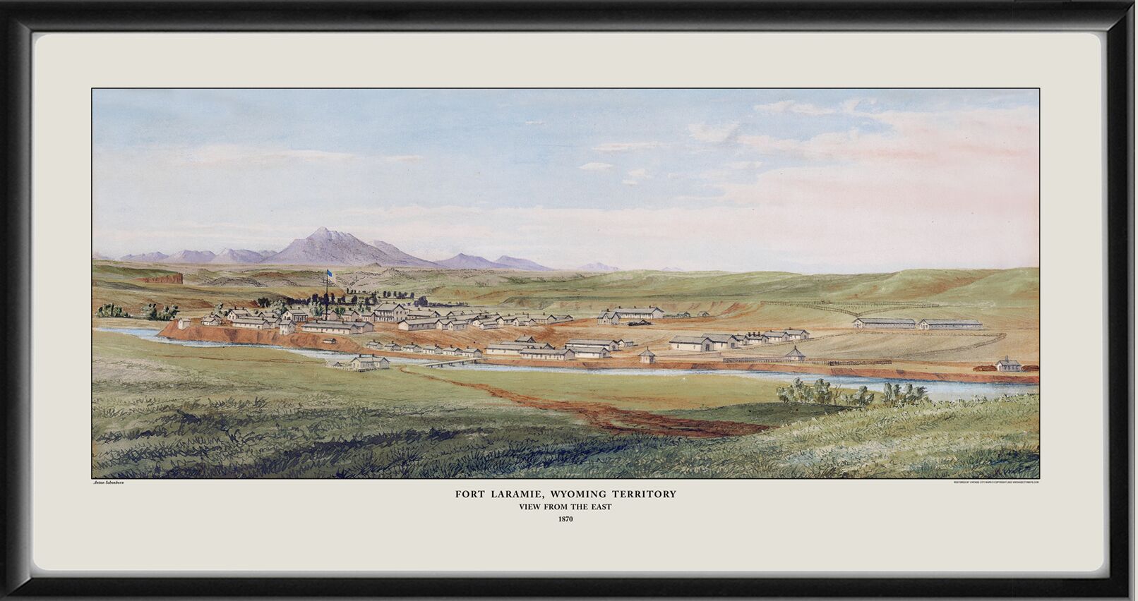 Fort Laramie WY 1870