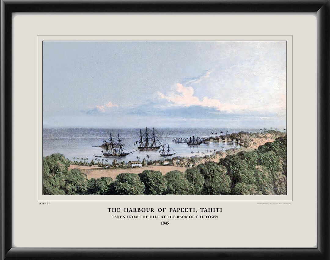 Papeeti Tahiti 1845