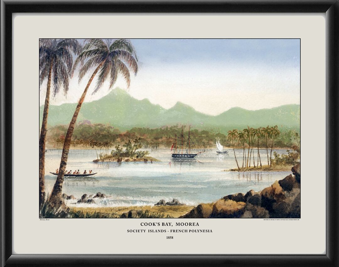 Moorea French Polynesia 1858