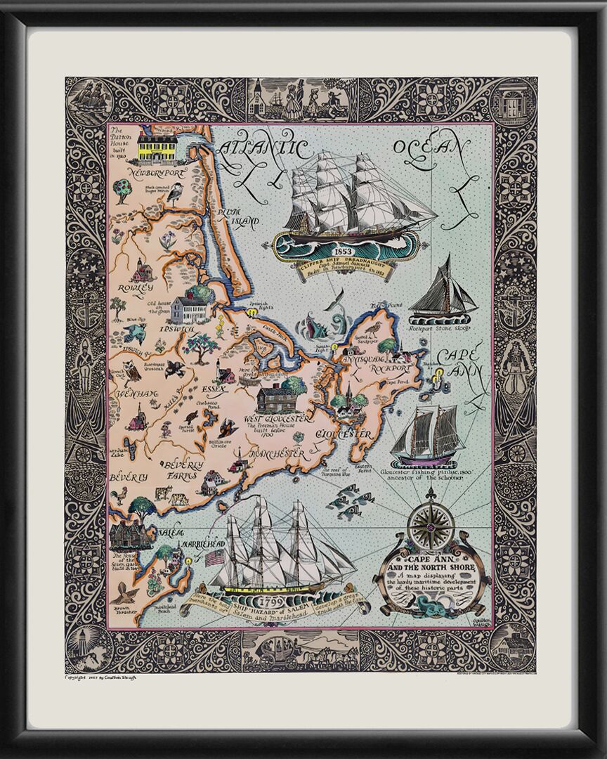 Cape Ann and the North Shore 1927 Coulton Waugh TM