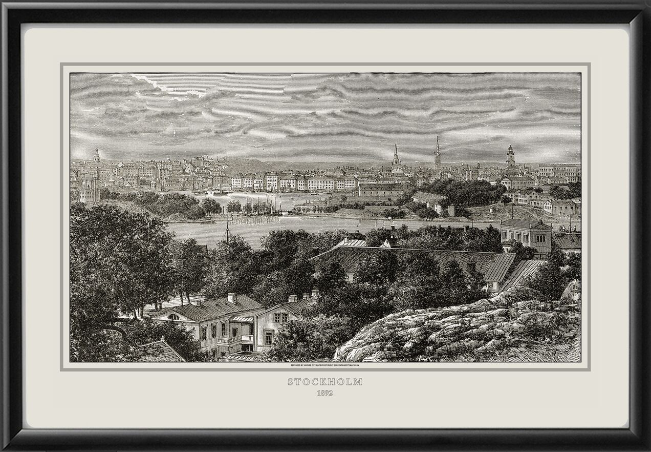 Stockholm Sweden 1892