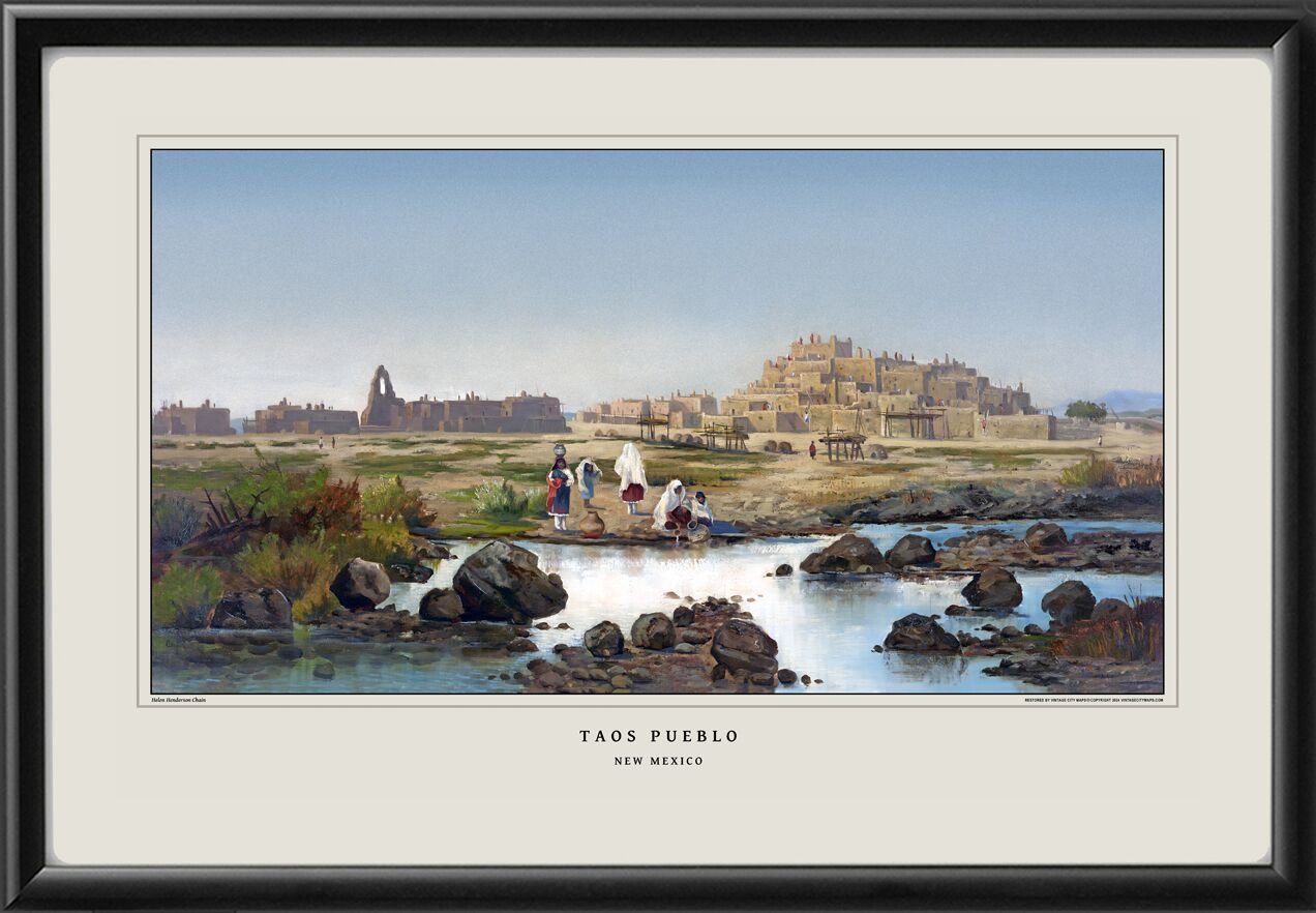 Tao Pueblo NM 1880