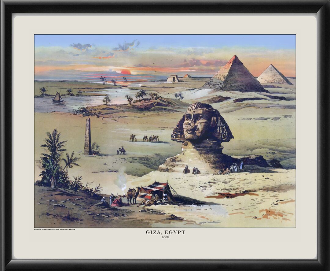 Giza Egypt 1880