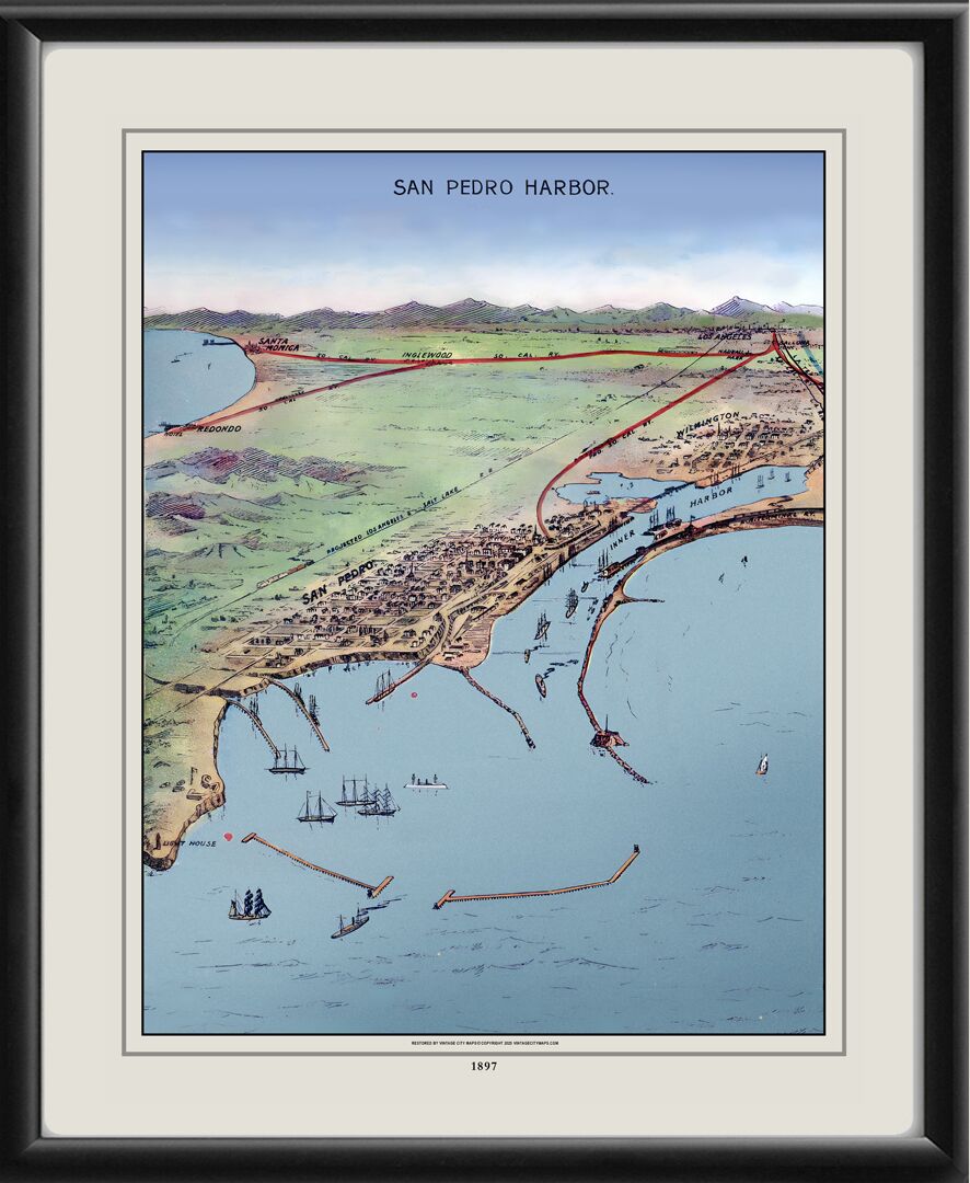 San Pedro Harbor 1897