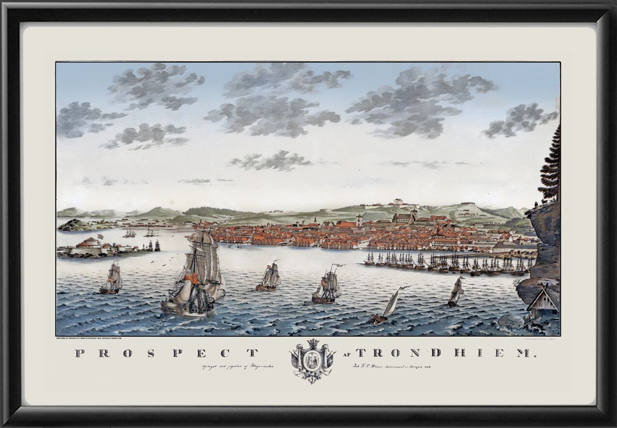 Trondheim Norway 1824