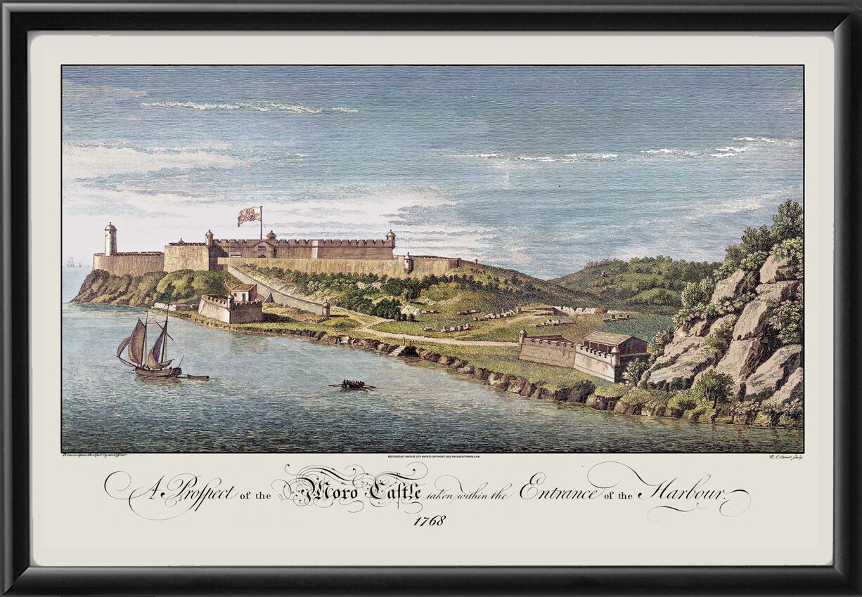 Havana Cuba Moro Castle 1768
