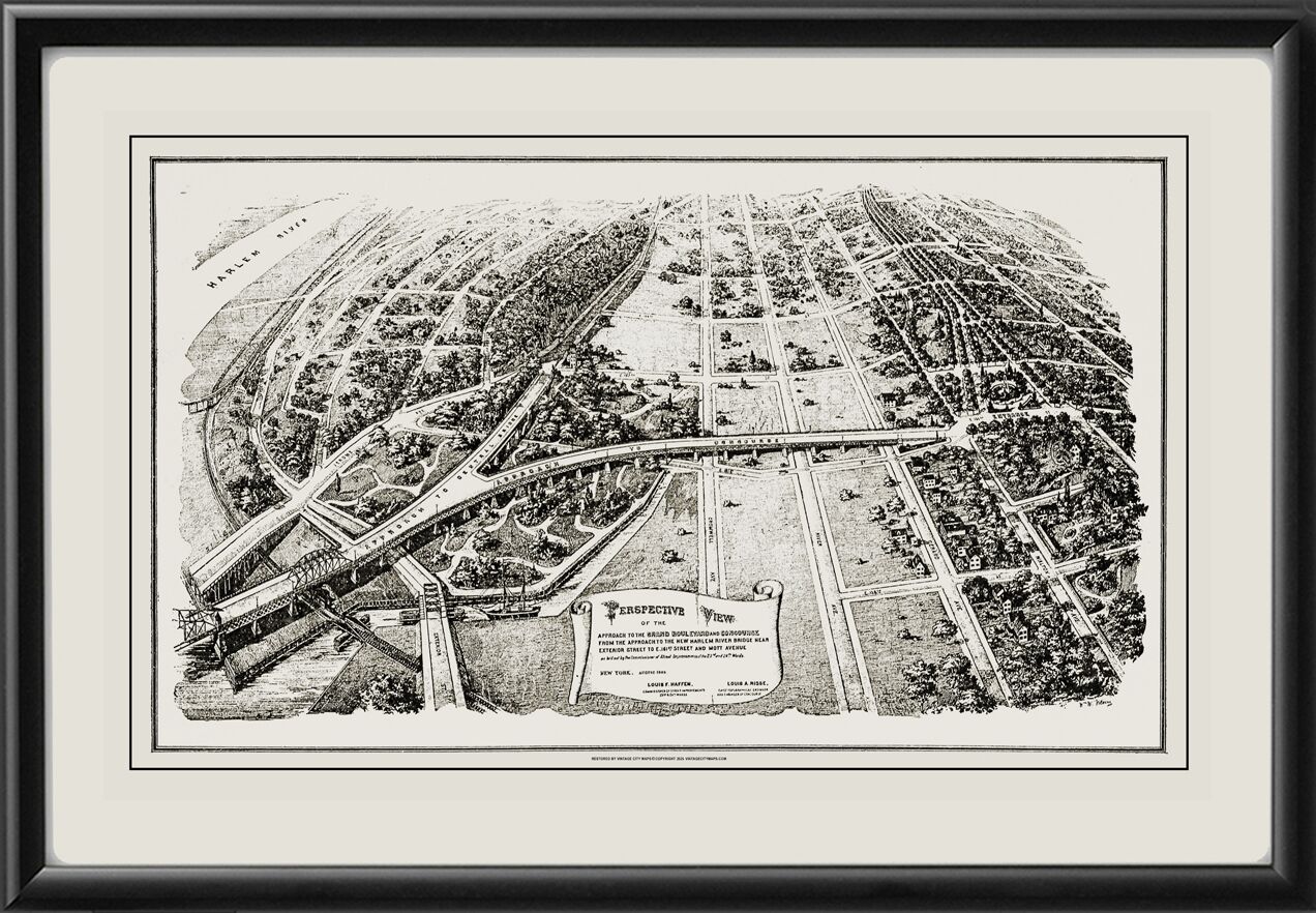 Bronx NY 1893 - The Great North Side William W. Klein