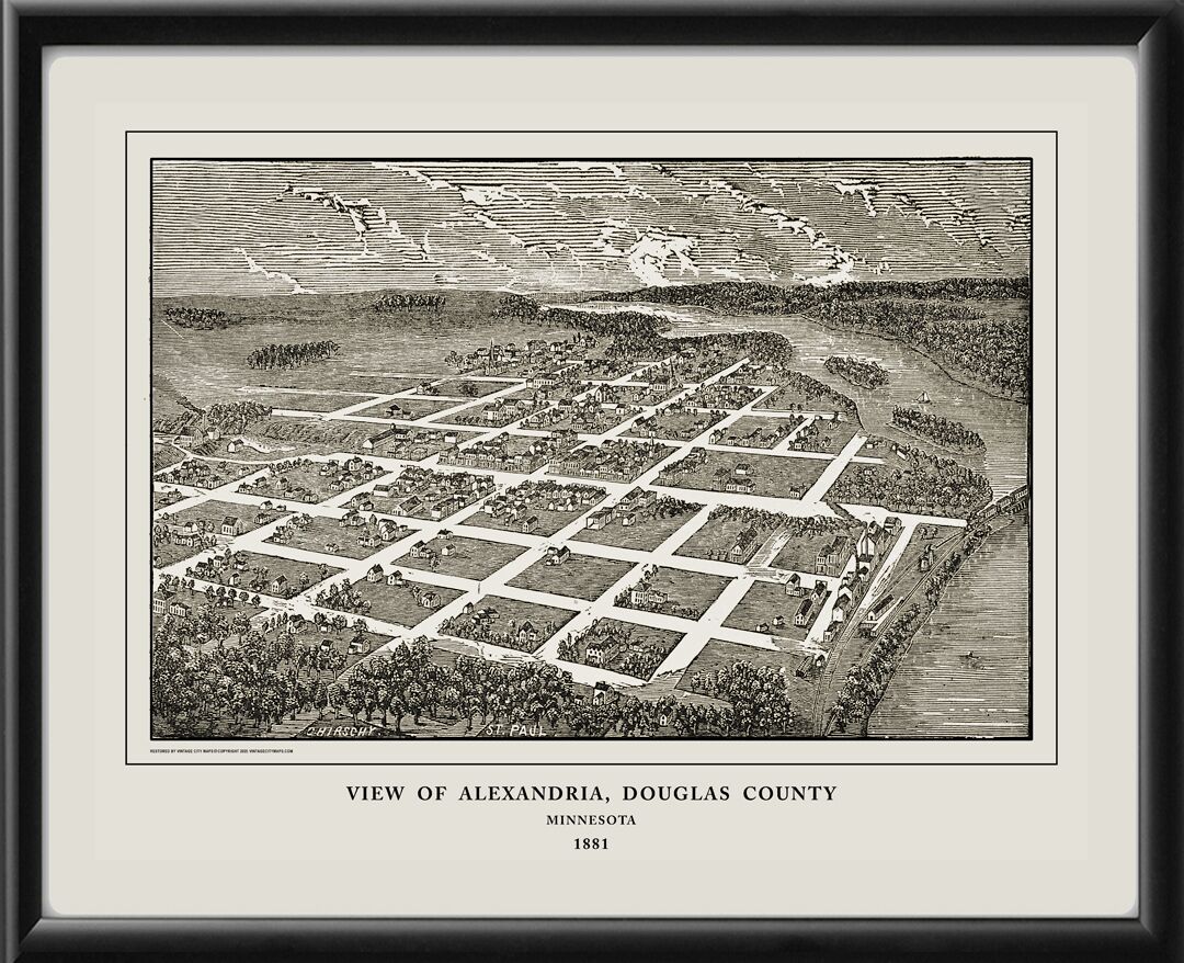 Alexandria MN 1881 C. Hirschy