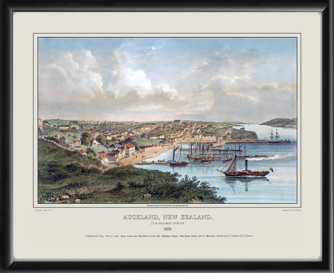 Auckland New Zealand 1852