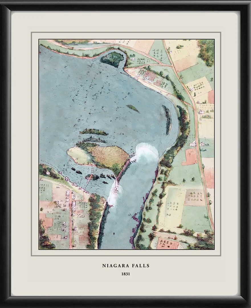 Niagara Falls 1831 George Catlin