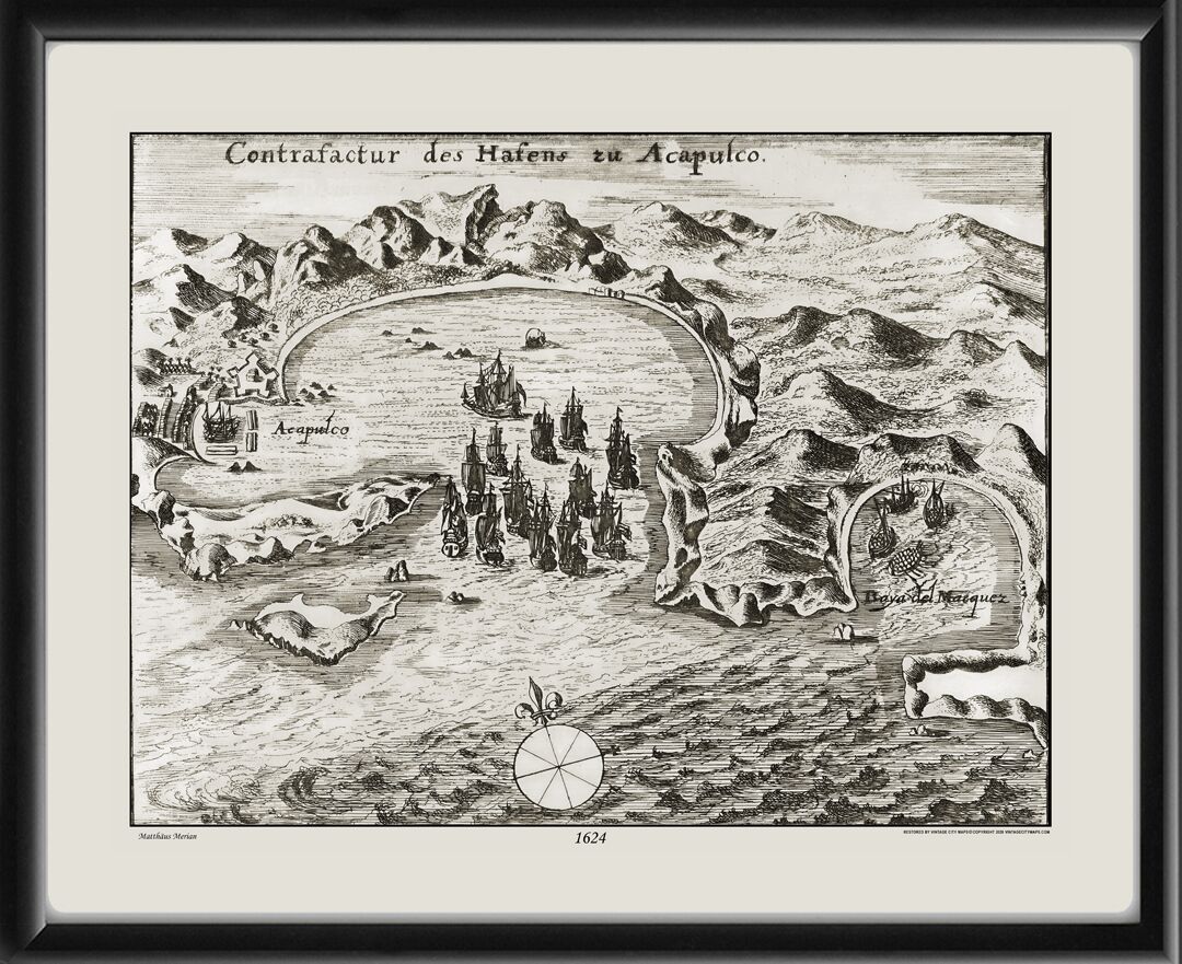 Acapulco Mexico 1624