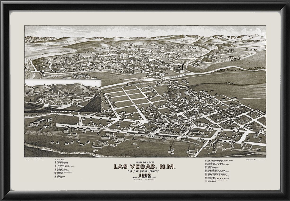 Las Vegas NM 1882 TM