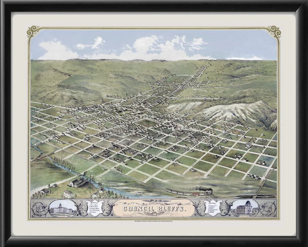 Council Bluffs IA 1868 Albert Ruger TM