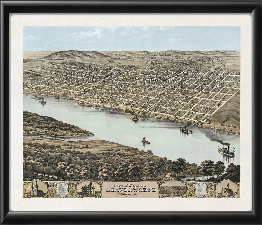 Leavenworth KS 1869