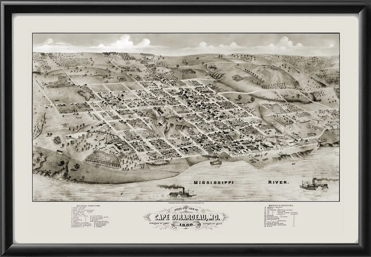 Cape Girardeau MO 1880