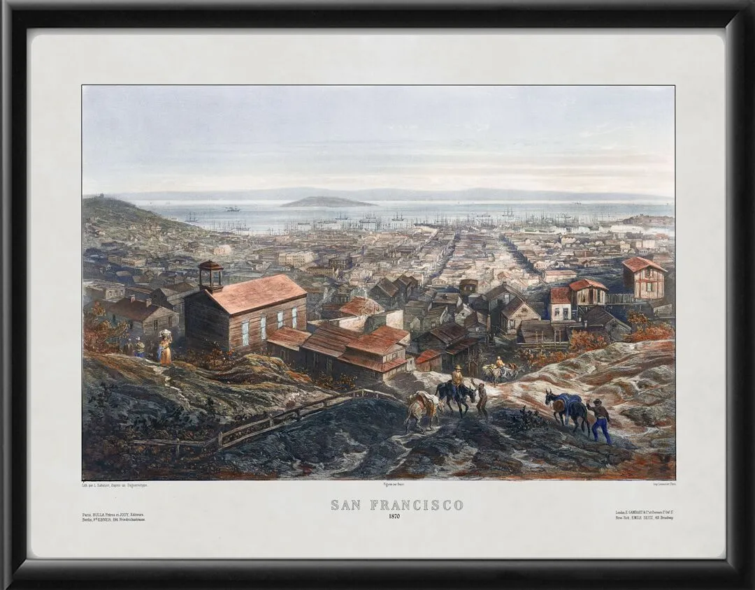 San Francisco CA 1870