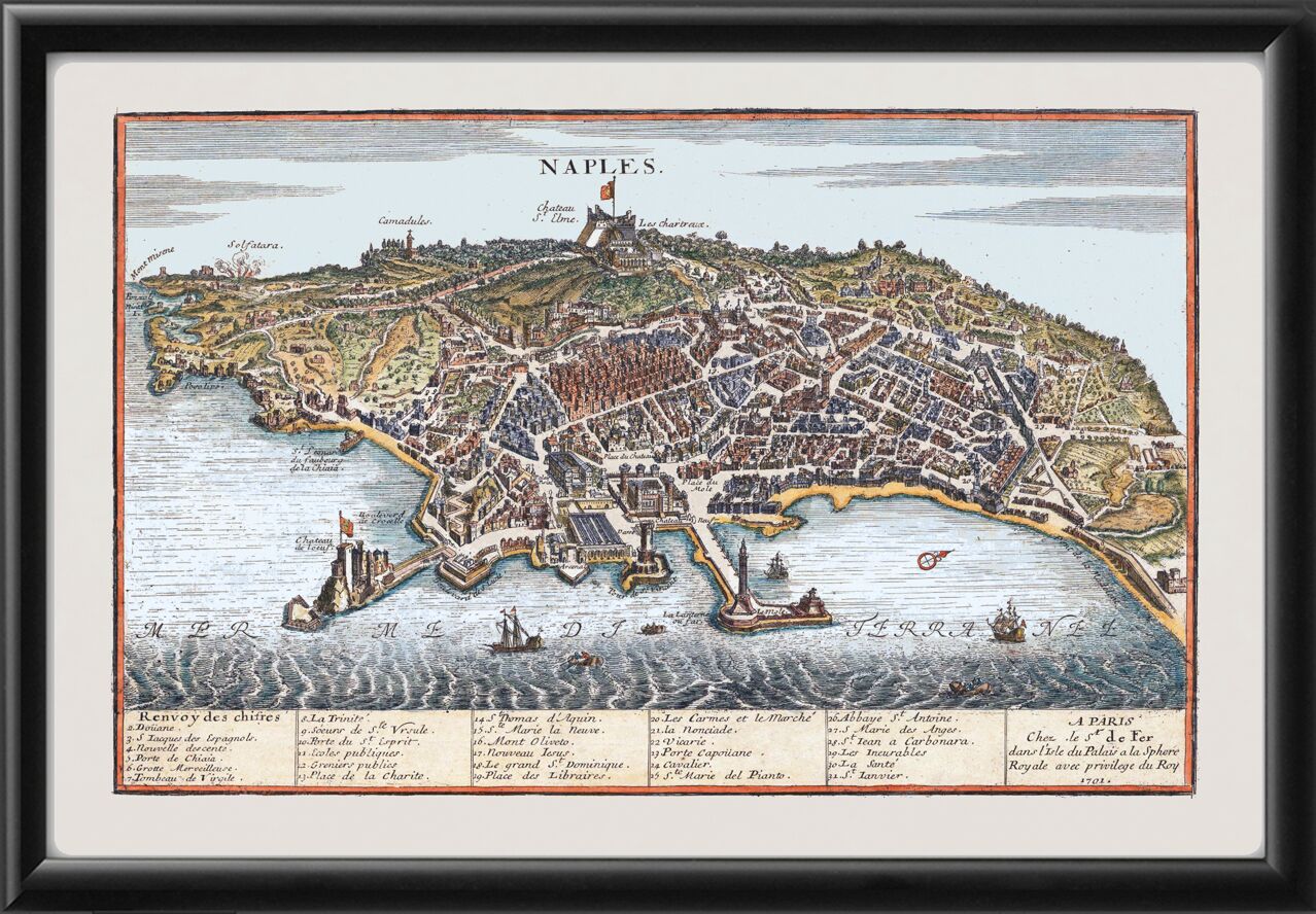 Naples Italy 1701