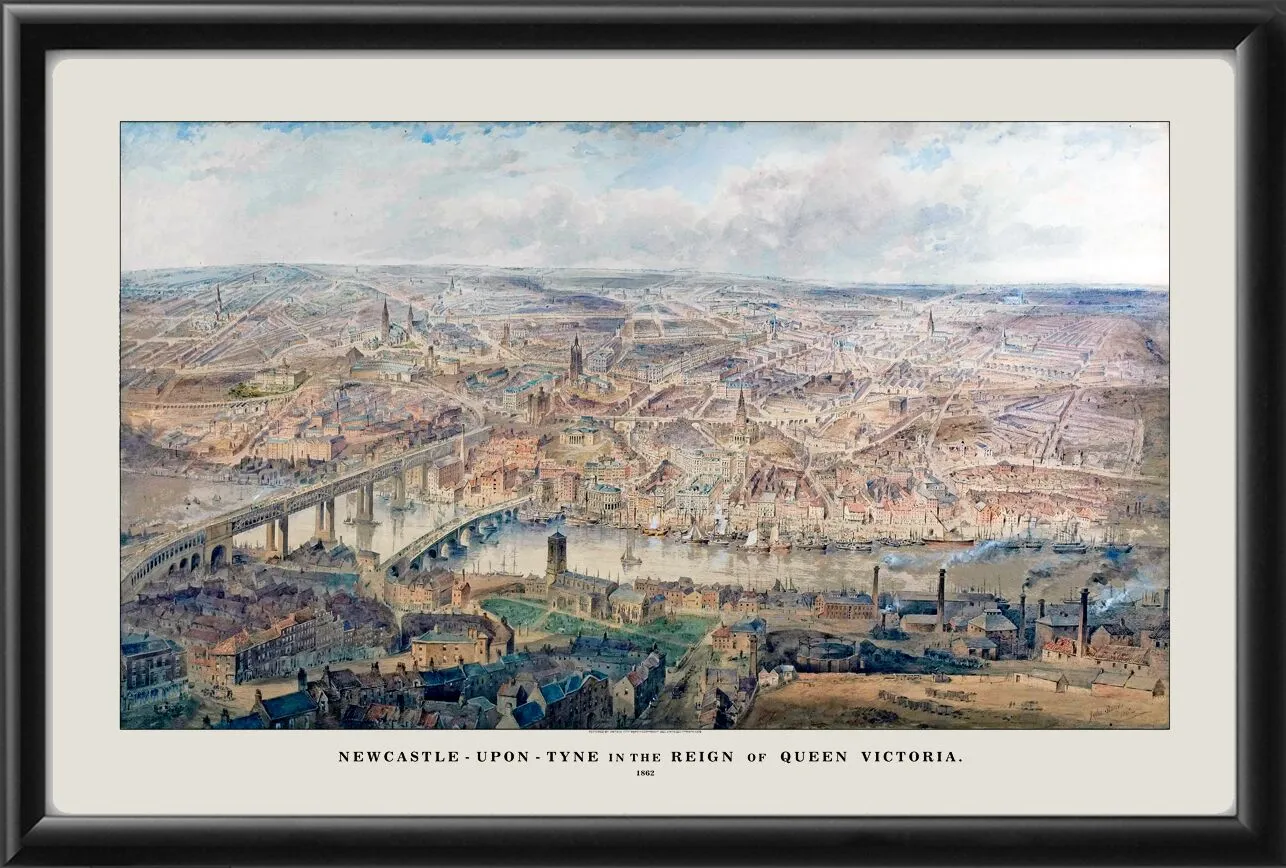 Newcastle-Upon-Tyne England 1862